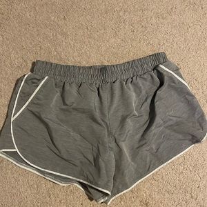 RBX Dri Grey and White Performance Shorts